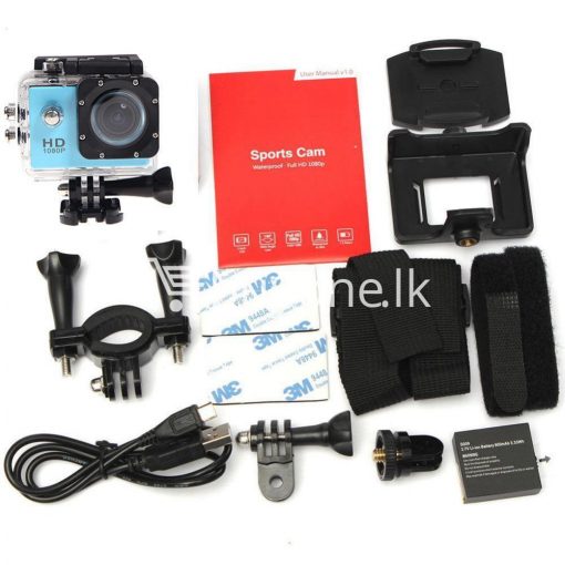 11in1 action camera 12mp hd 1080p 1.5inch lcd diving waterproof sport dv with bicycle stand and helmet base cameras accessories special best offer buy one lk sri lanka 77578 510x510 - 11in1 Action Camera 12MP HD 1080P 1.5inch LCD Diving Waterproof Sport DV with bicycle stand and Helmet base