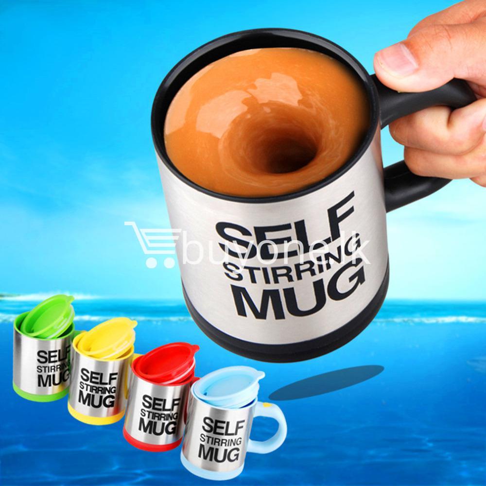 Auto Stirring Mug -Black Self Stirring Coffee Mug Dr Prepare Stirring Mug 