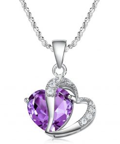 new crystal pendant necklaces heart chain valentine gifts jewelry store special best offer buy one lk sri lanka 11940 247x296 - New Crystal Pendant Necklaces Heart Chain Valentine Gifts
