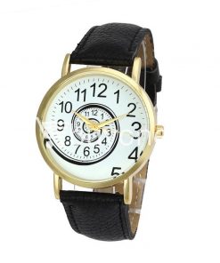 spiral design pattern quartz wrist watch watch store special best offer buy one lk sri lanka 09052 247x296 - Spiral Design Pattern Quartz Wrist Watch