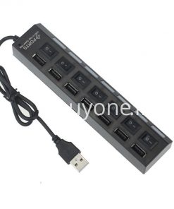 7 ports led usb high speed hub with power switch for laptop computer mobile phone accessories special best offer buy one lk sri lanka 03047 247x296 - 7 Ports LED USB High Speed Hub With Power Switch for Laptop Computer