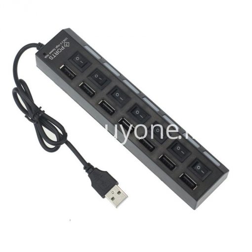7 ports led usb high speed hub with power switch for laptop computer mobile phone accessories special best offer buy one lk sri lanka 03047 510x510 - 7 Ports LED USB High Speed Hub With Power Switch for Laptop Computer