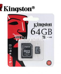 64gb kingston micro sd card tf class10 memory card with warranty mobile phone accessories special best offer buy one lk sri lanka 24037 247x296 - 64GB Kingston Micro SD Card TF Class10 Memory Card with Warranty