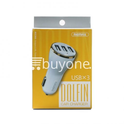 original remax dolfin triple ports usb car charger for iphone ipad samsung htc mobile phone accessories special best offer buy one lk sri lanka 26477 510x510 - Original Remax Dolfin Triple Ports USB Car Charger For iPhone iPad Samsung HTC