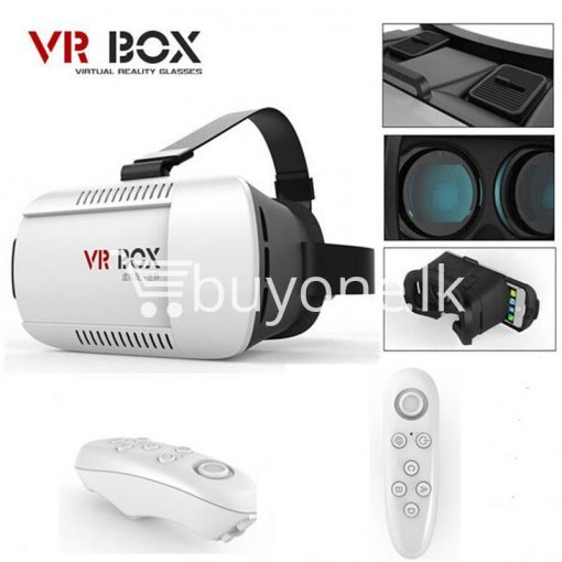 vr box virtual reality 3d glasses with bluetooth wireless remote mobile phone accessories special best offer buy one lk sri lanka 56509 510x510 - VR BOX Virtual Reality 3D Glasses with Bluetooth Wireless Remote