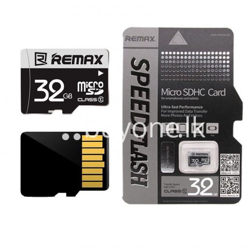original remax 32gb memory card micro sd card class 10 mobile phone accessories special best offer buy one lk sri lanka 60939 510x510 - Original Remax 32GB Memory Card Micro SD Card Class 10