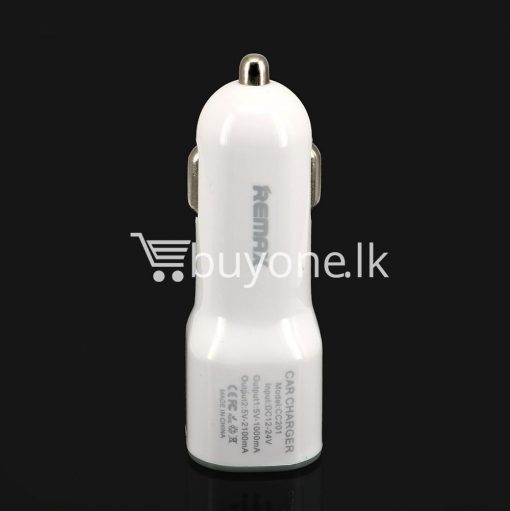 remax car charger dual usb port charger for iphone samsung htc smart phones automobile store special best offer buy one lk sri lanka 53708 510x511 - Remax Car Charger Dual USB Port Charger For iPhone Samsung HTC Smart Phones