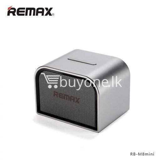 remax m8 mini desktop bluetooth 4.0 speaker deep bass aluminum mobile phone accessories special best offer buy one lk sri lanka 60111 510x510 - Remax M8 Mini Desktop Bluetooth 4.0 Speaker Deep Bass Aluminum