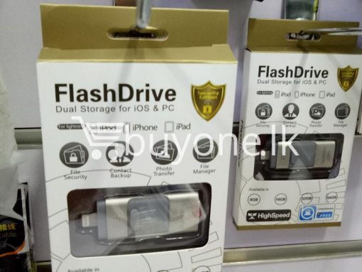 16gb flash drive dual storage for ios pc computer accessories special best offer buy one lk sri lanka 99552 510x383 - 16GB Flash Drive Dual Storage for IOS & PC