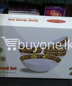 amilex 7pcs soup boul set service for 6 persons home and kitchen special best offer buy one lk sri lanka 99514 247x296 - Amilex 7pcs Soup Boul Set Service For 6 Persons