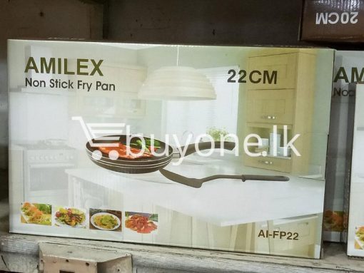 amilex non stick fry pan 22cm home and kitchen special best offer buy one lk sri lanka 99485 510x383 - Amilex Non Stick Fry Pan 22CM