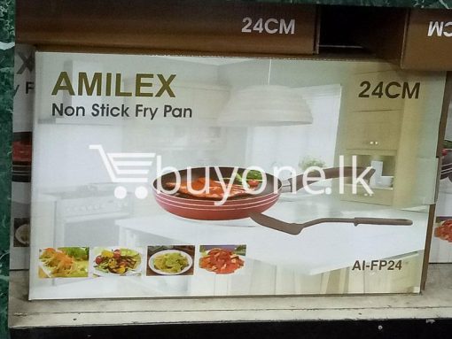 amilex non stick fry pan 24cm home and kitchen special best offer buy one lk sri lanka 99478 510x383 - Amilex Non Stick Fry Pan 24CM