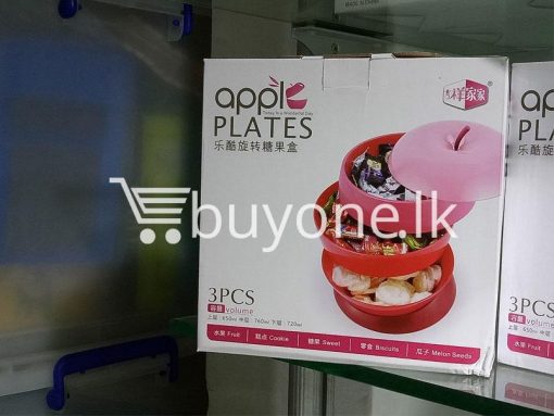 apple plates 3pcs volume set home and kitchen special best offer buy one lk sri lanka 99673 510x383 - Apple Plates 3pcs Volume Set