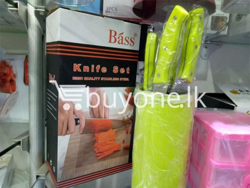 bass knife set high quality stainless steel home and kitchen special best offer buy one lk sri lanka 99665 510x383 - Bass Knife Set High Quality Stainless Steel