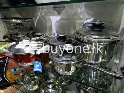 germany cookware set 1810 stainless stainless steel 32pcs set home and kitchen special best offer buy one lk sri lanka 99608 510x383 - Germany Cookware Set 18/10 Stainless Stainless Steel 32pcs Set