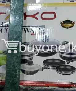 taiko non stick cookware 10pcs full set induction bottom healthy cooking home and kitchen special best offer buy one lk sri lanka 99440 247x296 - Taiko Non Stick Cookware 10pcs Full Set Induction Bottom Healthy Cooking