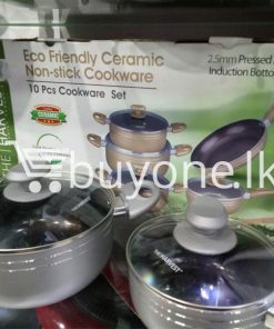 the harvest premium homeware eco friendly ceramic non stick 10pc cookware set home and kitchen special best offer buy one lk sri lanka 99567 247x296 - The Harvest Premium Homeware-Eco Friendly Ceramic Non-Stick 10pc Cookware Set