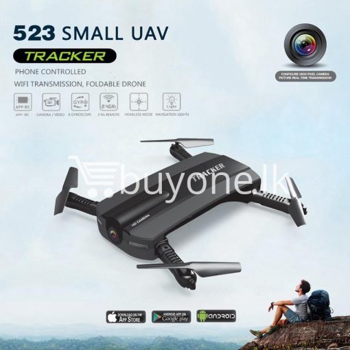 mini selfie tracker foldable pocket rc quadcopter drone altitude hold fpv with wifi camera mobile store special best offer buy one lk sri lanka 30752 510x510 - Mini Selfie Tracker Foldable Pocket RC Quadcopter Drone Altitude Hold FPV with WIFI Camera