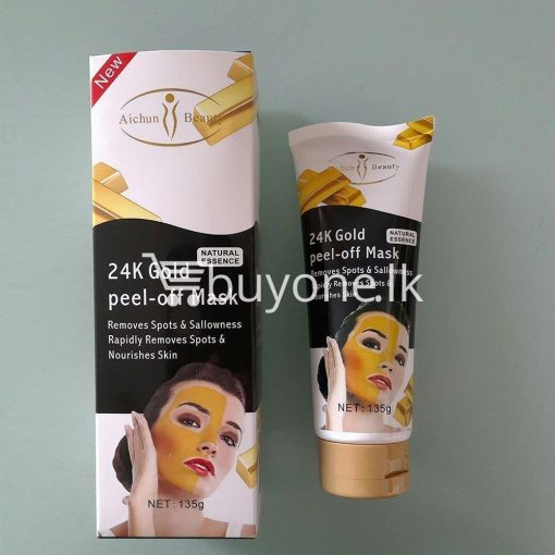 aichun 24k gold peel off mask face care facial mask collagen gold powder crystal facial mask cosmetic stores special best offer buy one lk sri lanka 90742 510x510 - Aichun 24k Gold Peel-Off Mask, Face care Facial Mask, Collagen Gold Powder Crystal facial Mask