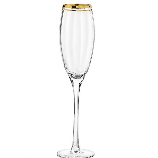 Gold Rim Champagne Flutes 2 510x510 - Gold Rimmed Champagne Flutes