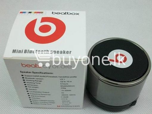 beatbox by dr dre mini bluetooth speakers with bass 5 buyone lk 510x383 - Beatbox - Mini Bluetooth Speakers with Base