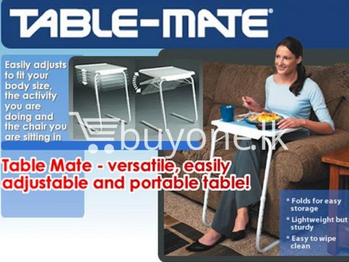 Multi Functional Table Mate II the ultimate portable table as Seen on TV buyone lk sri lanka 4 510x383 - Table Mate II -  Multi Functional, the ultimate portable table as Seen on TV