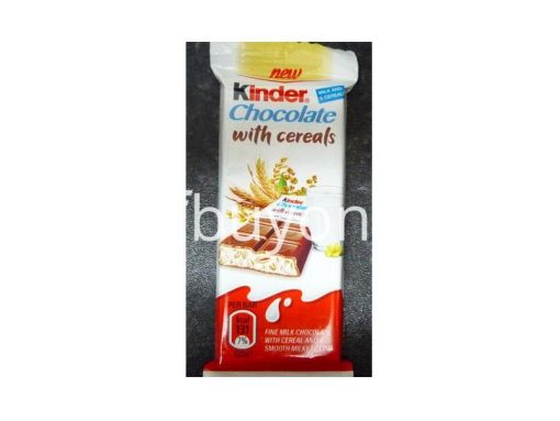 kinder chocolate with cereals new food items sale offer in sri lanka buyone lk 510x383 - Kinder Chocolate with Cereals