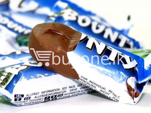minis bounty chocolate bar 8x pack offer buyone lk for sale sri lanka 4 510x383 - Minis Bounty Chocolate Bar 8x pack