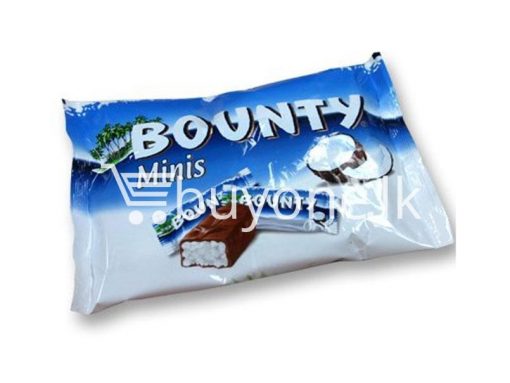 minis bounty chocolate bar 8x pack offer buyone lk for sale sri lanka 510x383 - Minis Bounty Chocolate Bar 8x pack