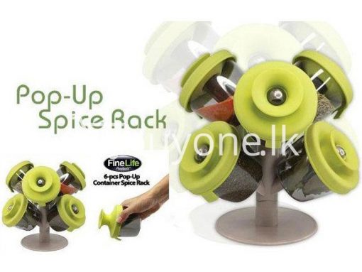 pop up standing spice rack 6 pieces fine life for sale sri lanka brand new buy one lk send gift offers 7 510x383 - Pop Up Standing Spice Rack (6 Pieces) Fine life