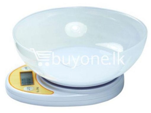 portable electronic kitchen scale lcd display digital with bowl for sale sri lanka brand new buyone lk send gift offers 2 510x383 - Portable Electronic Kitchen Scale LCD Display Digital with Bowl
