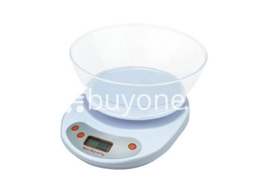 portable electronic kitchen scale lcd display digital with bowl for sale sri lanka brand new buyone lk send gift offers 510x383 - Portable Electronic Kitchen Scale LCD Display Digital with Bowl