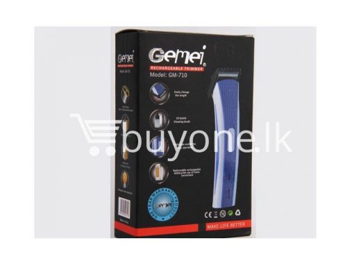 gemei rechargeable hair trimmer home and kitchen Items avurudu offer send gift buyone lk for sale sri lanka 510x383 - Gemei Rechargeable Hair Trimmer