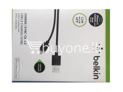 belkin chargersync cable lightning connector for iphone ipod mobile store mobile phone accessories brand new buyone lk avurudu sale offer sri lanka 510x383 - Belkin Charger/Sync Cable Lightning Connector for iPhone & iPod