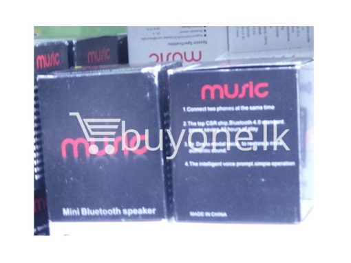 music mini bluetooth speaker black mobile phone accessories brand new sale gift offer sri lanka buyone lk 510x383 - Music Mini Bluetooth Speaker Black