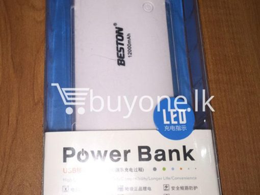 Original Beston Power Bank 12000 mah 3 charging socket port with LED Torch 3 510x383 - Original Beston Power Bank 12000 mAh 3 charging socket port with LED Torch