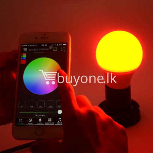 bluetooth smart led bulb for home hotel with warranty home and kitchen special best offer buy one lk sri lanka 73859 510x510 - Bluetooth Smart LED Bulb For Home Hotel with Warranty