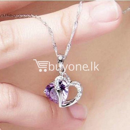new crystal pendant necklaces heart chain valentine gifts jewelry store special best offer buy one lk sri lanka 11942 510x510 - New Crystal Pendant Necklaces Heart Chain Valentine Gifts
