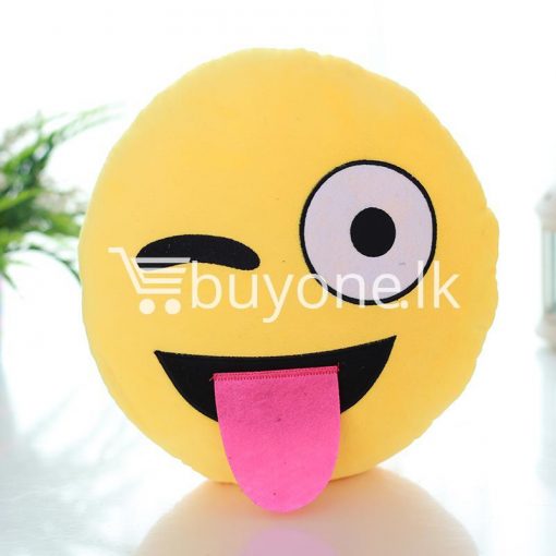 soft emotional smiley yellow round cushion pillow home and kitchen special best offer buy one lk sri lanka 10744 510x510 - Soft Emotional Smiley Yellow Round Cushion Pillow