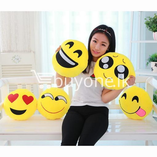 soft emotional smiley yellow round cushion pillow home and kitchen special best offer buy one lk sri lanka 10746 510x510 - Soft Emotional Smiley Yellow Round Cushion Pillow