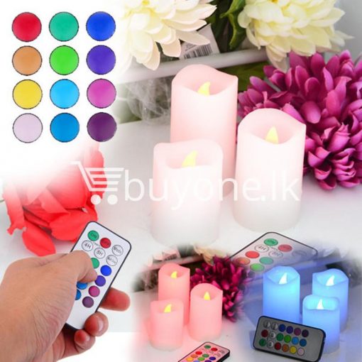 wireless romantic luma color changing candles for party birthday christmas valentine home and kitchen special best offer buy one lk sri lanka 42164 510x510 - Wireless Romantic Luma Color Changing Candles For Party, Birthday, Christmas, Valentine