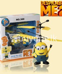 new arrival flying helicopter toy minion despicable me with free remote baby care toys special best offer buy one lk sri lanka 86086 247x296 - New Arrival : Flying Helicopter Toy Minion Despicable Me with Free Remote