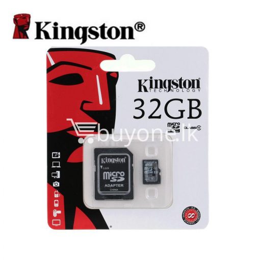 32gb kingston memory card micro sd class 10 sdhc with adapter mobile phone accessories special best offer buy one lk sri lanka 23382 510x510 - 32GB Kingston Memory Card Micro SD Class 10 SDHC with Adapter