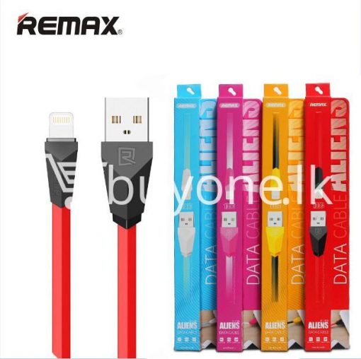 original remax alien series mobile phone cable fast charging data sync cable mobile phone accessories special best offer buy one lk sri lanka 24966 510x508 - Original Remax Alien Series Mobile Phone Cable Fast Charging Data Sync Cable
