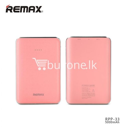 original remax tiger rpp 33 5000mah portable dual usb power bank mini external battery mobile phone accessories special best offer buy one lk sri lanka 25461 510x510 - Original Remax Tiger RPP-33 5000mAh Portable Dual USB Power Bank Mini External Battery