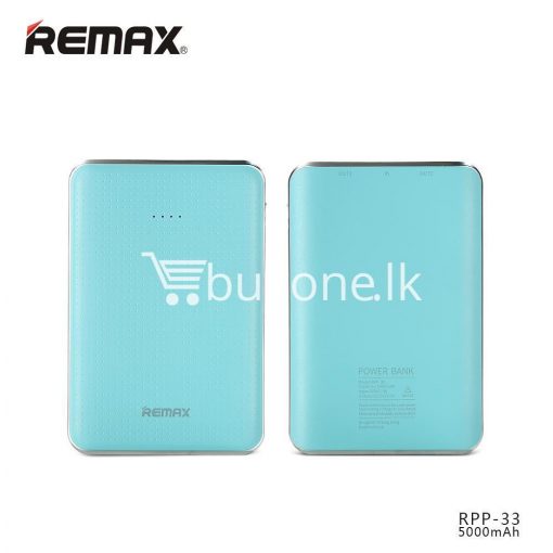original remax tiger rpp 33 5000mah portable dual usb power bank mini external battery mobile phone accessories special best offer buy one lk sri lanka 25464 510x510 - Original Remax Tiger RPP-33 5000mAh Portable Dual USB Power Bank Mini External Battery