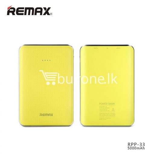 original remax tiger rpp 33 5000mah portable dual usb power bank mini external battery mobile phone accessories special best offer buy one lk sri lanka 25465 510x510 - Original Remax Tiger RPP-33 5000mAh Portable Dual USB Power Bank Mini External Battery