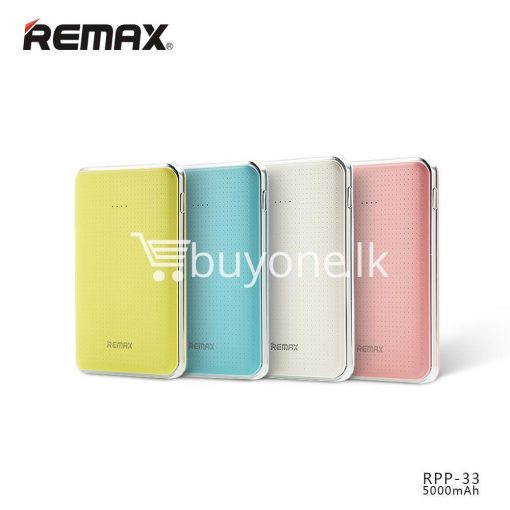original remax tiger rpp 33 5000mah portable dual usb power bank mini external battery mobile phone accessories special best offer buy one lk sri lanka 25469 510x510 - Original Remax Tiger RPP-33 5000mAh Portable Dual USB Power Bank Mini External Battery