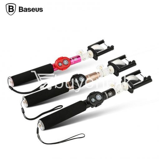 baseus stable series handheld extendable selfie stick with selfie remote mobile store special best offer buy one lk sri lanka 46186 510x510 - Baseus Stable Series Handheld Extendable Selfie Stick with Selfie Remote