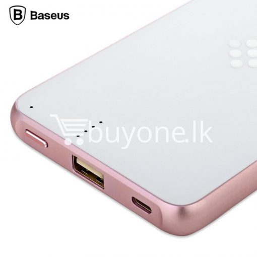 baseus wireless charging base with fast charger power bank 5000mah for iphone samsung htc mi mobile phones mobile phone accessories special best offer buy one lk sri lanka 74386 510x510 - BASEUS Wireless Charging Base with Fast Charger Power Bank 5000mAh For iPhone Samsung HTC MI Mobile Phones